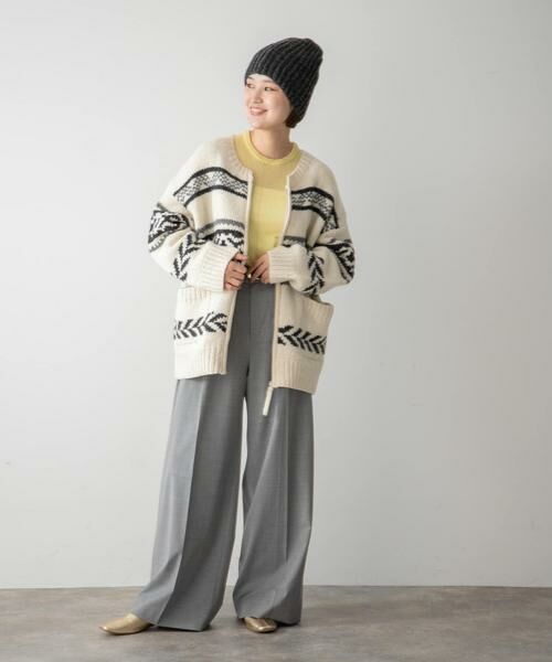 URBAN RESEARCH / アーバンリサーチ その他パンツ | ウール混梳毛ワンタックワイドパンツ | 詳細12