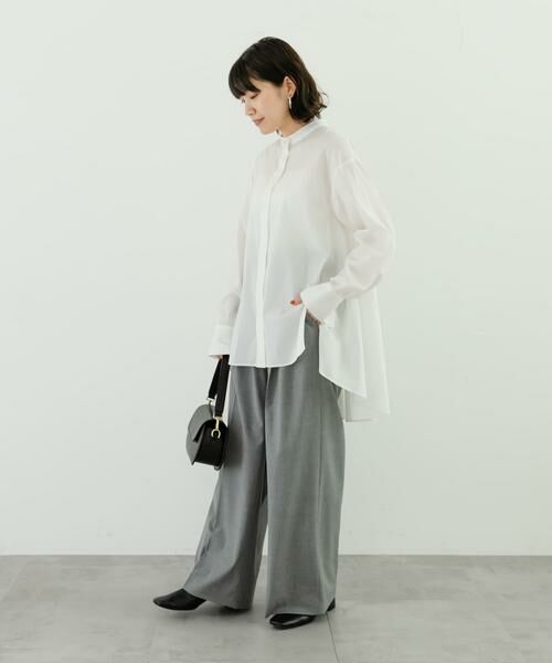 URBAN RESEARCH / アーバンリサーチ その他パンツ | ウール混梳毛ワンタックワイドパンツ | 詳細14