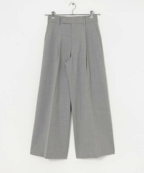 URBAN RESEARCH / アーバンリサーチ その他パンツ | ウール混梳毛ワンタックワイドパンツ | 詳細15