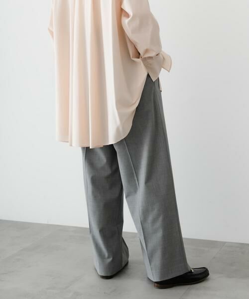 URBAN RESEARCH / アーバンリサーチ その他パンツ | ウール混梳毛ワンタックワイドパンツ | 詳細2