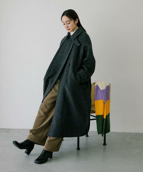 URBAN RESEARCH / アーバンリサーチ マフラー・ショール・スヌード・ストール | ボーダーニットマフラー | 詳細2