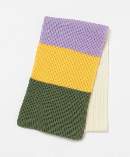 URBAN RESEARCH / アーバンリサーチ マフラー・ショール・スヌード・ストール | ボーダーニットマフラー | 詳細3