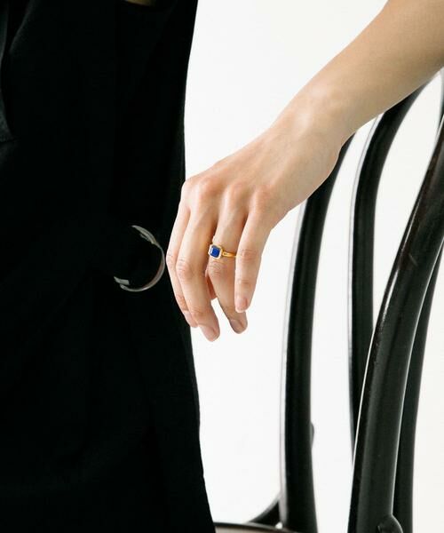 URBAN RESEARCH / アーバンリサーチ リング | decor『デコール』　石のリング ラピスラズリ | 詳細3