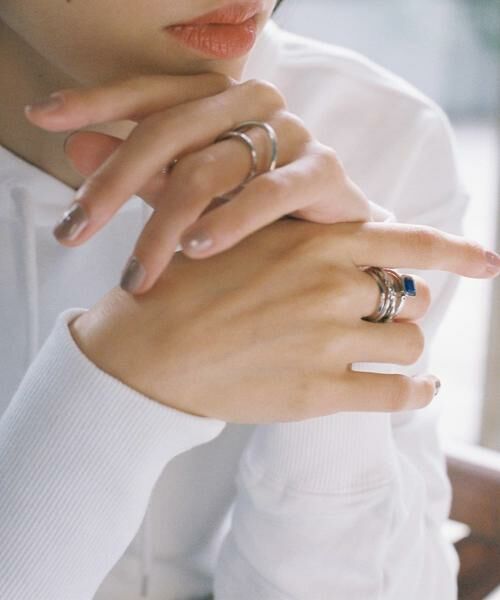 URBAN RESEARCH / アーバンリサーチ リング | decor『デコール』　石のリング ラピスラズリ | 詳細11