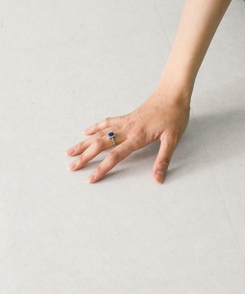 URBAN RESEARCH / アーバンリサーチ リング | decor『デコール』　石のリング ラピスラズリ | 詳細13