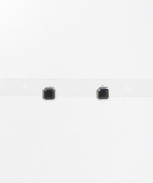 URBAN RESEARCH / アーバンリサーチ ピアス・イヤリング | decor『デコール』　石のピアス オニキス | 詳細5