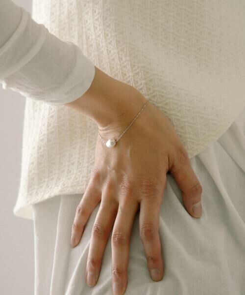 URBAN RESEARCH/アーバンリサーチ ff by decor urban research ケシパールブレスレット シルバー - URBAN RESEARCH/アーバンリサーチ ff by decor urban research ケシパールブレスレット シルバー -