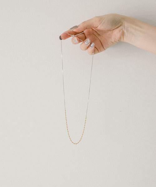 URBAN RESEARCH / アーバンリサーチ ネックレス・ペンダント・チョーカー | decor『デコール』　2色のチェーンネックレス | 詳細12