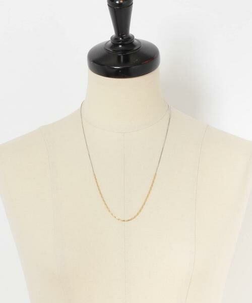 URBAN RESEARCH / アーバンリサーチ ネックレス・ペンダント・チョーカー | decor『デコール』　2色のチェーンネックレス | 詳細15