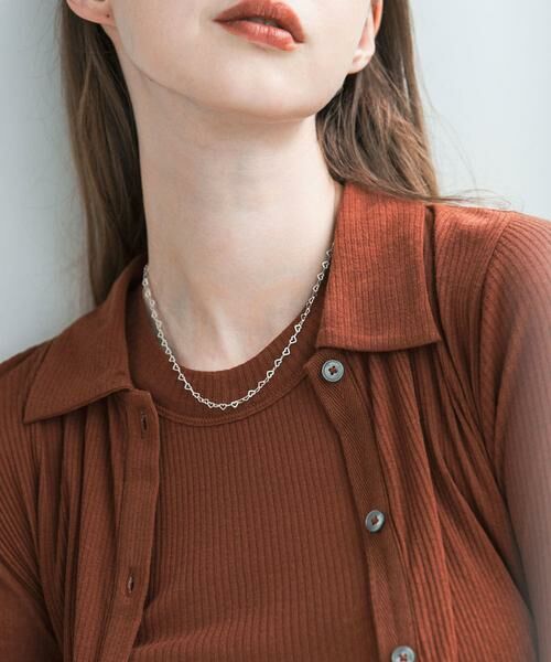URBAN RESEARCH / アーバンリサーチ ネックレス・ペンダント・チョーカー | decor『デコール』　Heartchain Necklace | 詳細1