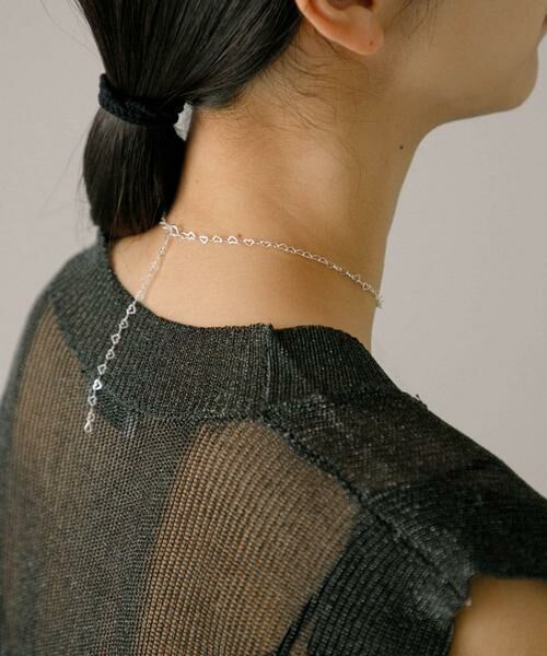 URBAN RESEARCH / アーバンリサーチ ネックレス・ペンダント・チョーカー | decor『デコール』　Heartchain Necklace | 詳細3