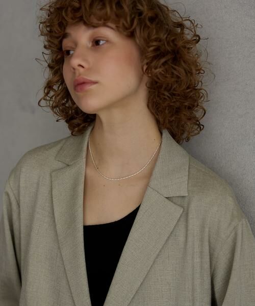URBAN RESEARCH / アーバンリサーチ ネックレス・ペンダント・チョーカー | decor『デコール』　Barleycornchain Necklace | 詳細3