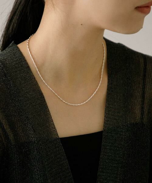 URBAN RESEARCH / アーバンリサーチ ネックレス・ペンダント・チョーカー | decor『デコール』　Barleycornchain Necklace | 詳細4