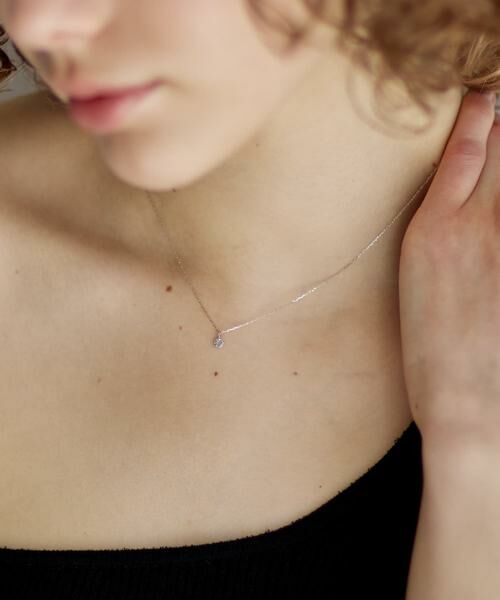 URBAN RESEARCH / アーバンリサーチ ネックレス・ペンダント・チョーカー | ff by decor urban research　ストーンネックレス アクアマリンWG | 詳細1