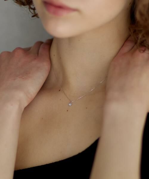 URBAN RESEARCH / アーバンリサーチ ネックレス・ペンダント・チョーカー | ff by decor urban research　ストーンネックレス アクアマリンWG | 詳細2