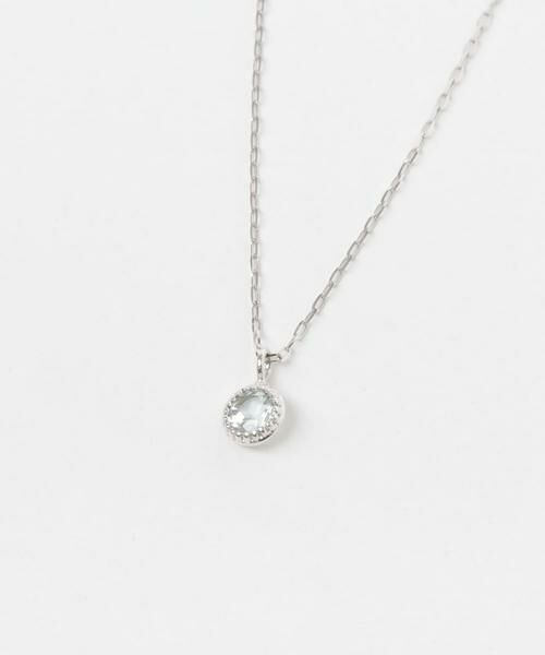 URBAN RESEARCH / アーバンリサーチ ネックレス・ペンダント・チョーカー | ff by decor urban research　ストーンネックレス アクアマリンWG | 詳細4