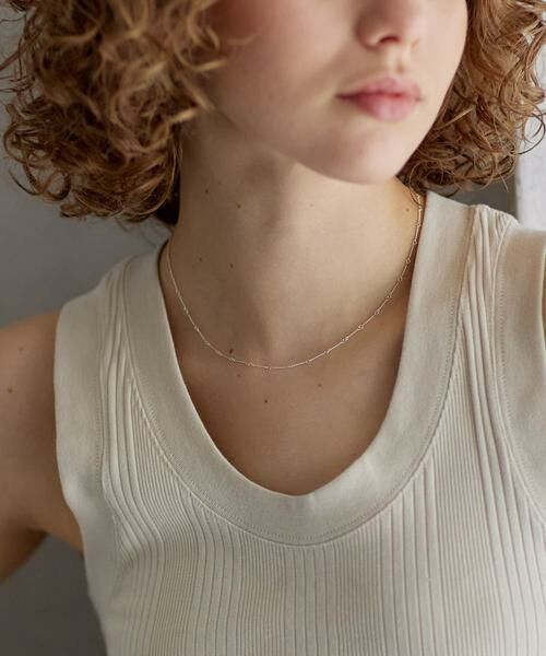 URBAN RESEARCH / アーバンリサーチ ネックレス・ペンダント・チョーカー | decor『デコール』　Twistbarchain Necklace | 詳細1