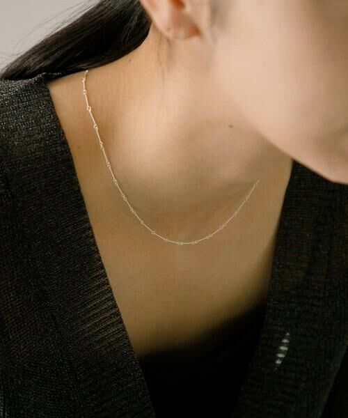 URBAN RESEARCH / アーバンリサーチ ネックレス・ペンダント・チョーカー | decor『デコール』　Twistbarchain Necklace | 詳細3
