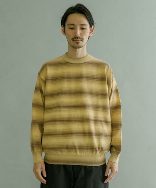 URBAN RESEARCH / アーバンリサーチ ニット・セーター | マルチボーダークルーネックニット | 詳細2