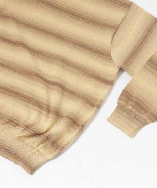 URBAN RESEARCH / アーバンリサーチ ニット・セーター | マルチボーダークルーネックニット | 詳細6