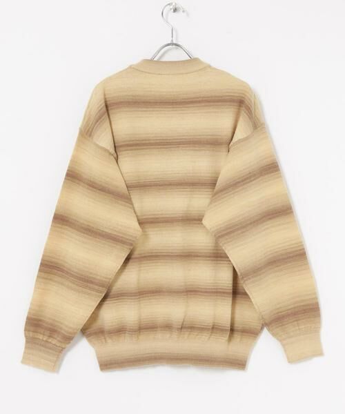 URBAN RESEARCH / アーバンリサーチ ニット・セーター | マルチボーダークルーネックニット | 詳細7