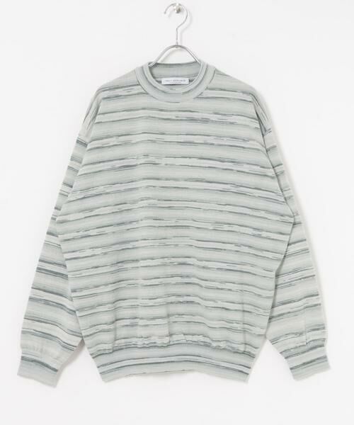 URBAN RESEARCH / アーバンリサーチ ニット・セーター | マルチボーダークルーネックニット | 詳細12