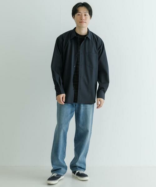 URBAN RESEARCH / アーバンリサーチ シャツ・ブラウス | WASHABLEウールレギュラーカラーシャツ | 詳細8