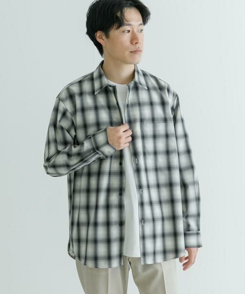 URBAN RESEARCH / アーバンリサーチ シャツ・ブラウス | WASHABLEウールレギュラーカラーシャツ | 詳細16