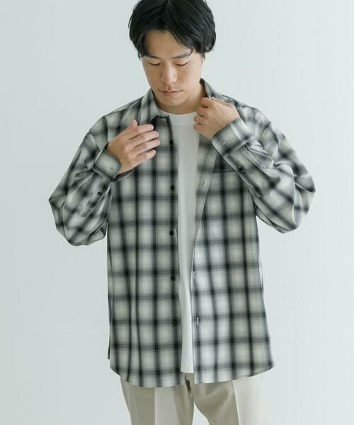 URBAN RESEARCH / アーバンリサーチ シャツ・ブラウス | WASHABLEウールレギュラーカラーシャツ | 詳細17