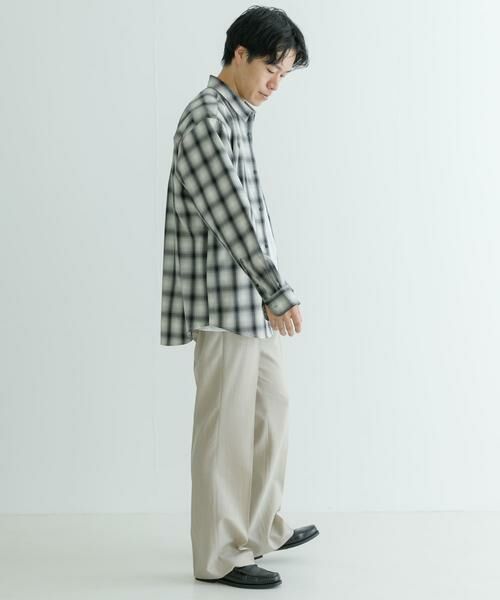 URBAN RESEARCH / アーバンリサーチ シャツ・ブラウス | WASHABLEウールレギュラーカラーシャツ | 詳細20