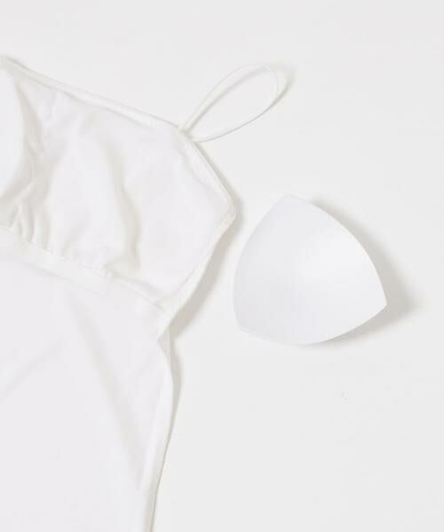 URBAN RESEARCH / アーバンリサーチ キャミソール・チューブトップ | 『MADE IN JAPAN』 アセテートカップ付きキャミソール | 詳細3