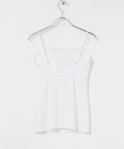 URBAN RESEARCH / アーバンリサーチ キャミソール・チューブトップ | 『MADE IN JAPAN』 アセテートカップ付きキャミソール | 詳細4