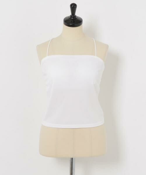 URBAN RESEARCH / アーバンリサーチ キャミソール・チューブトップ | 『MADE IN JAPAN』 アセテートカップ付きショート丈キャミソール | 詳細4