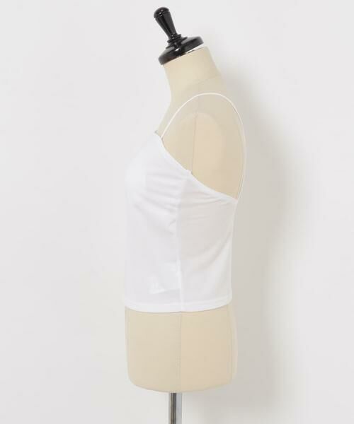 URBAN RESEARCH / アーバンリサーチ キャミソール・チューブトップ | 『MADE IN JAPAN』 アセテートカップ付きショート丈キャミソール | 詳細5