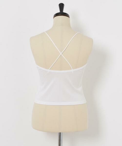 URBAN RESEARCH / アーバンリサーチ キャミソール・チューブトップ | 『MADE IN JAPAN』 アセテートカップ付きショート丈キャミソール | 詳細6