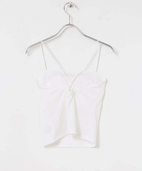 URBAN RESEARCH / アーバンリサーチ キャミソール・チューブトップ | 『MADE IN JAPAN』 アセテートカップ付きショート丈キャミソール | 詳細9