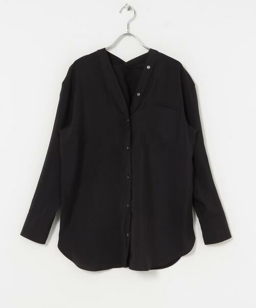 URBAN RESEARCH / アーバンリサーチ シャツ・ブラウス | ブロードカラーレスブラウス | 詳細17