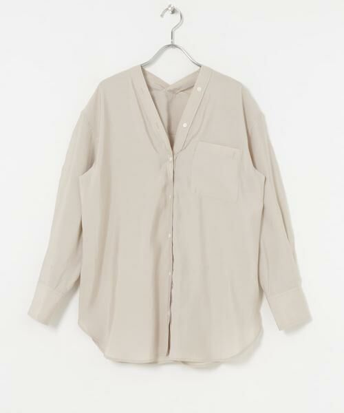 URBAN RESEARCH / アーバンリサーチ シャツ・ブラウス | ブロードカラーレスブラウス | 詳細29