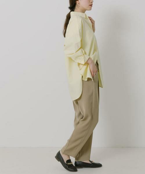 URBAN RESEARCH / アーバンリサーチ その他パンツ | ライトサテンドロストテーパードパンツ | 詳細6