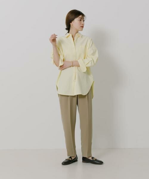 URBAN RESEARCH / アーバンリサーチ その他パンツ | ライトサテンドロストテーパードパンツ | 詳細7