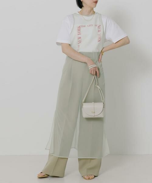 URBAN RESEARCH / アーバンリサーチ ワンピース | シアーレイヤードワンピース | 詳細2