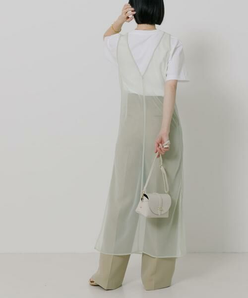 URBAN RESEARCH / アーバンリサーチ ワンピース | シアーレイヤードワンピース | 詳細4