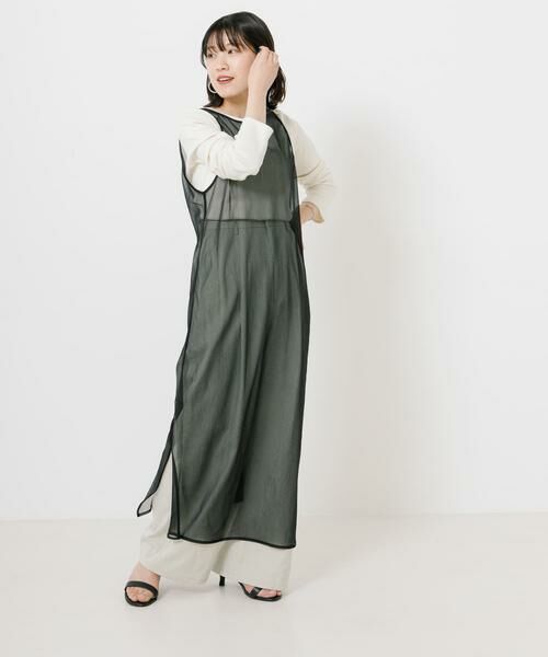 URBAN RESEARCH / アーバンリサーチ ワンピース | シアーレイヤードワンピース | 詳細11