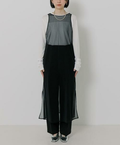 URBAN RESEARCH / アーバンリサーチ ワンピース | シアーレイヤードワンピース | 詳細12