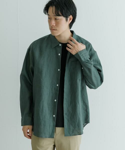 URBAN RESEARCH / アーバンリサーチ シャツ・ブラウス | LinenOverShirts | 詳細1