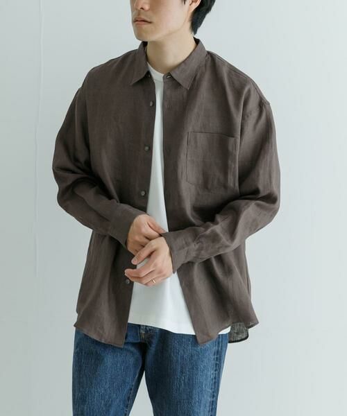 URBAN RESEARCH / アーバンリサーチ シャツ・ブラウス | LinenOverShirts | 詳細9