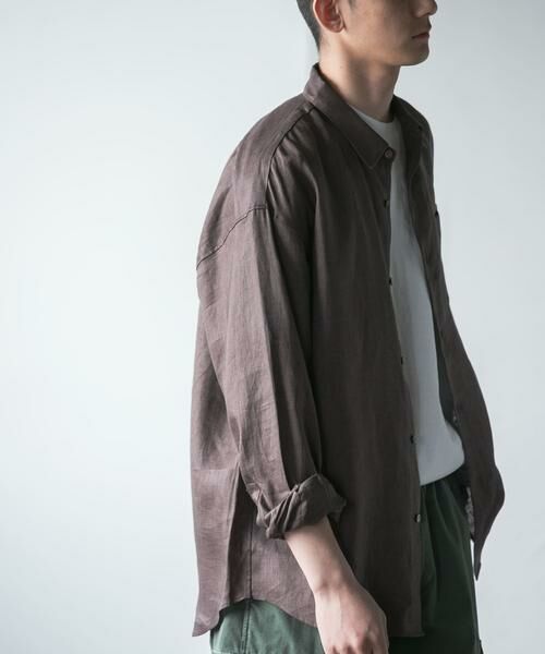 URBAN RESEARCH / アーバンリサーチ シャツ・ブラウス | LinenOverShirts | 詳細11