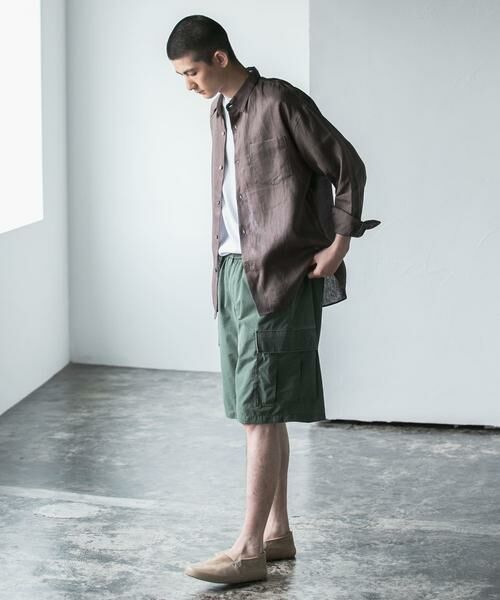 URBAN RESEARCH / アーバンリサーチ シャツ・ブラウス | LinenOverShirts | 詳細14