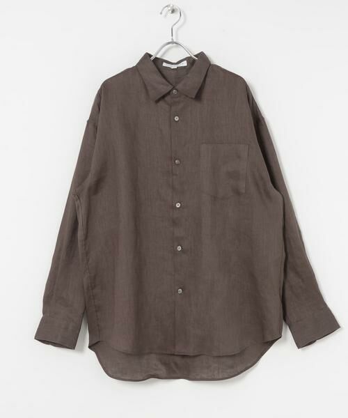 URBAN RESEARCH / アーバンリサーチ シャツ・ブラウス | LinenOverShirts | 詳細15