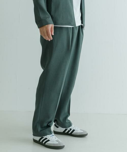 URBAN RESEARCH/アーバンリサーチ 『UR TECH DRYLUXE』リネンライクイージートラウザー カーキ L URBAN RESEARCH/アーバンリサーチ 『UR TECH DRYLUXE』リネンライクイージートラウザー カーキ L